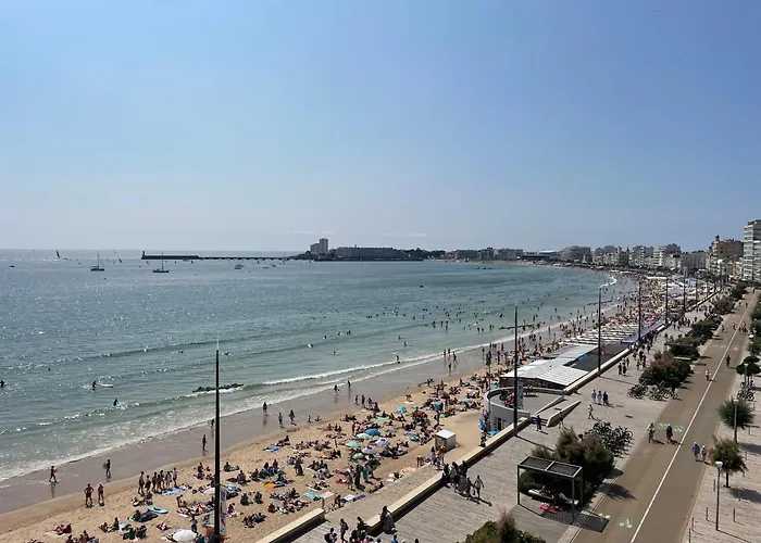 T3 Au 6e Etage Avec Balcon Et Vue - Fr-1-197-200 Διαμέρισμα Les Sables-dʼOlonne